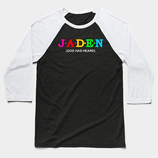 Jaden - God has heard. Baseball T-Shirt by Koolstudio